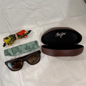 Brand New Maui Jim Secrets H767-10M Matte Tortoise Polarized Sunglasses